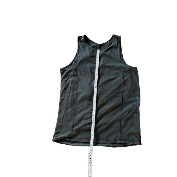 Lululemon Dark Grey Cotton Tank - Picture 4 of 7